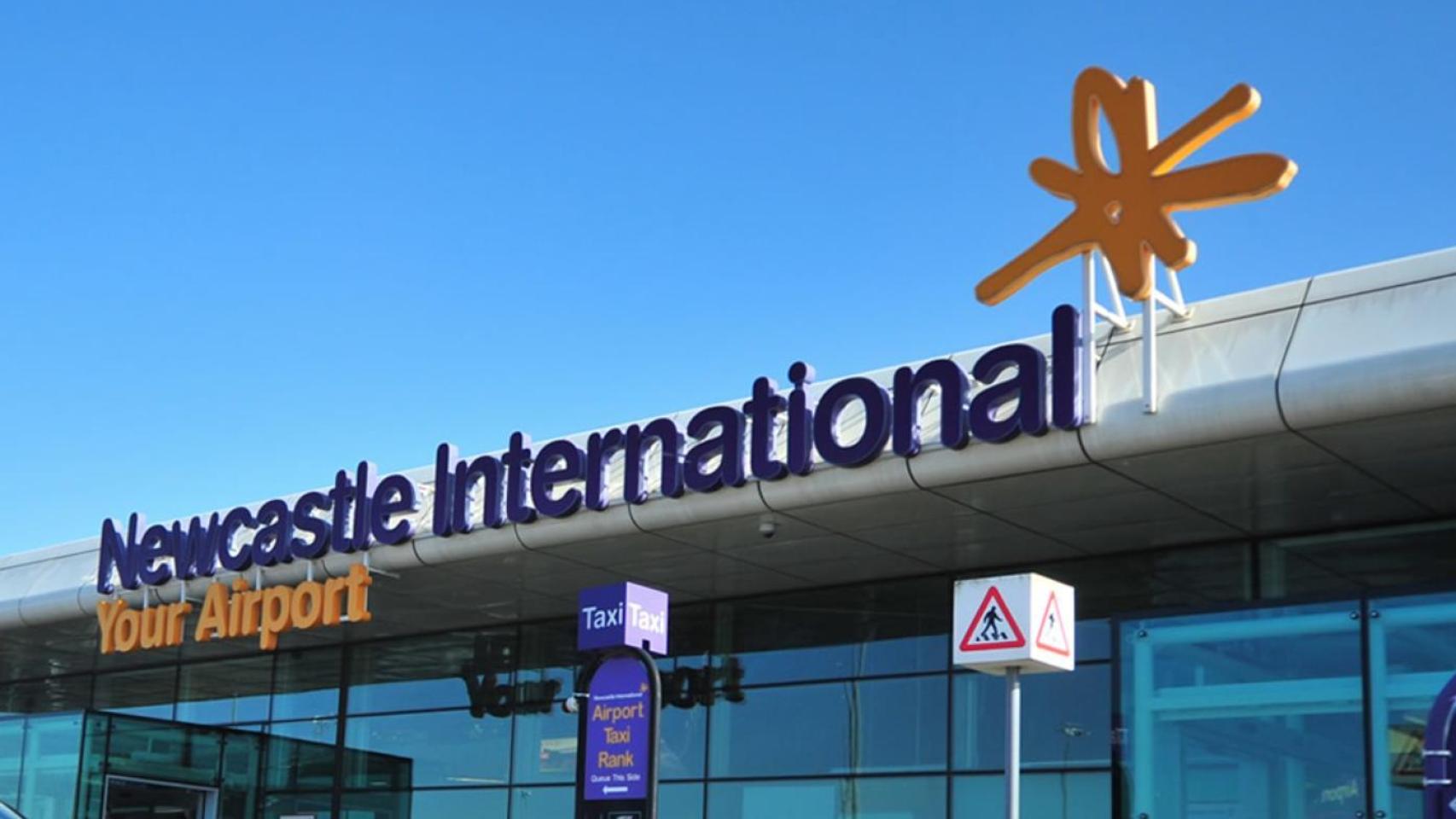 El aeropuerto de Newcastle