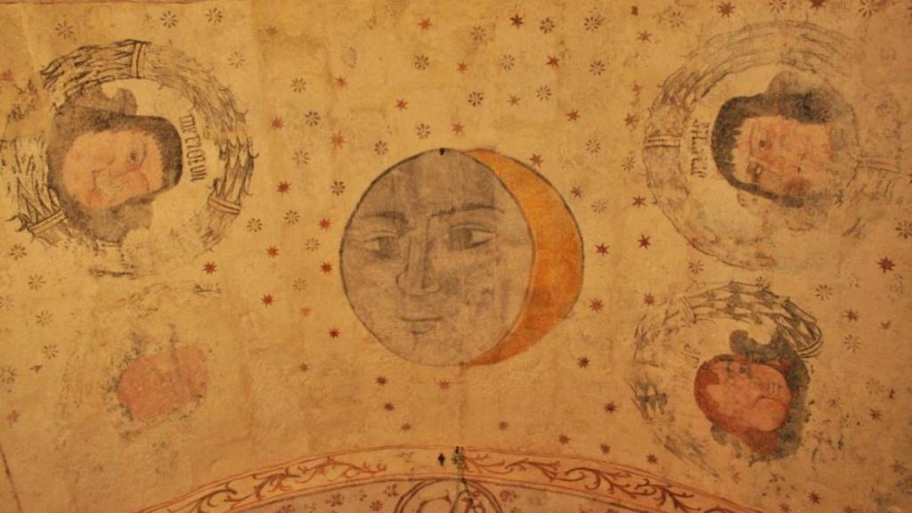Frescos de la iglesia de Santa María de Nogueira de Miño