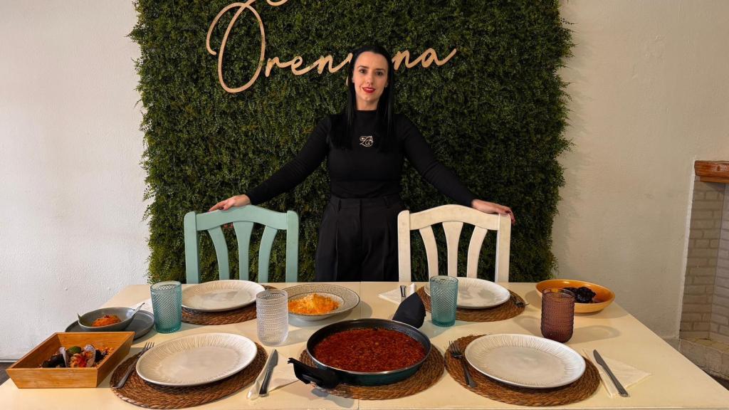 Rebeca Guede, gerente y cocinera de La Orensana