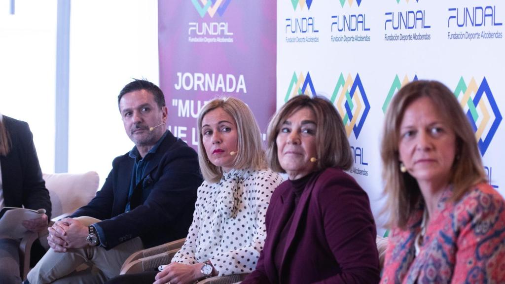 Rocío García Alcántara, Teresa Nieves-Chinchilla, Charo Izquierdo y Luis Manuel Tolmos Rodríguez-Piñeiro