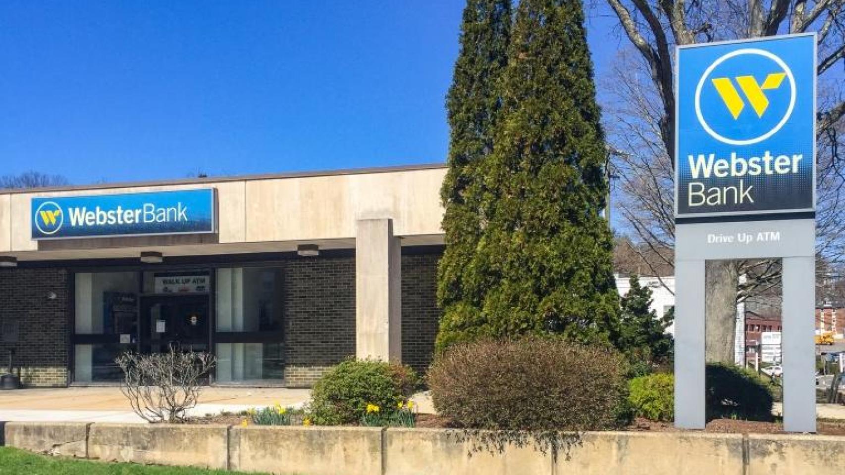 Una sucursal de Webster Bank en Estados Unidos.
