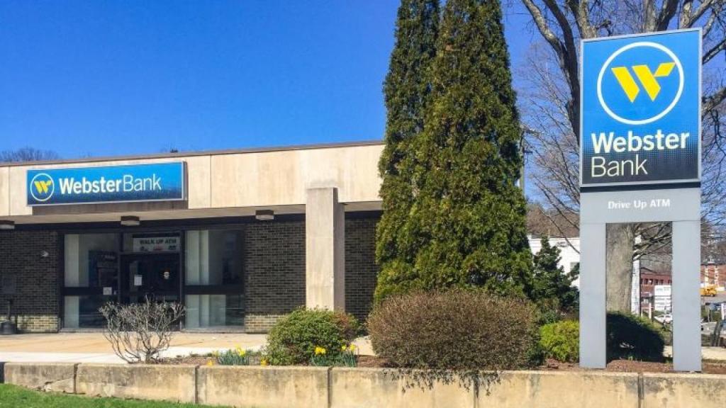 Una sucursal de Webster Bank en Estados Unidos.