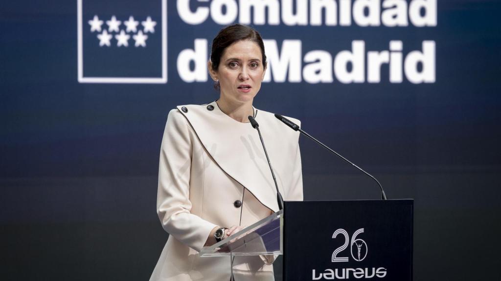 Isabel Díaz Ayuso durante un acto.