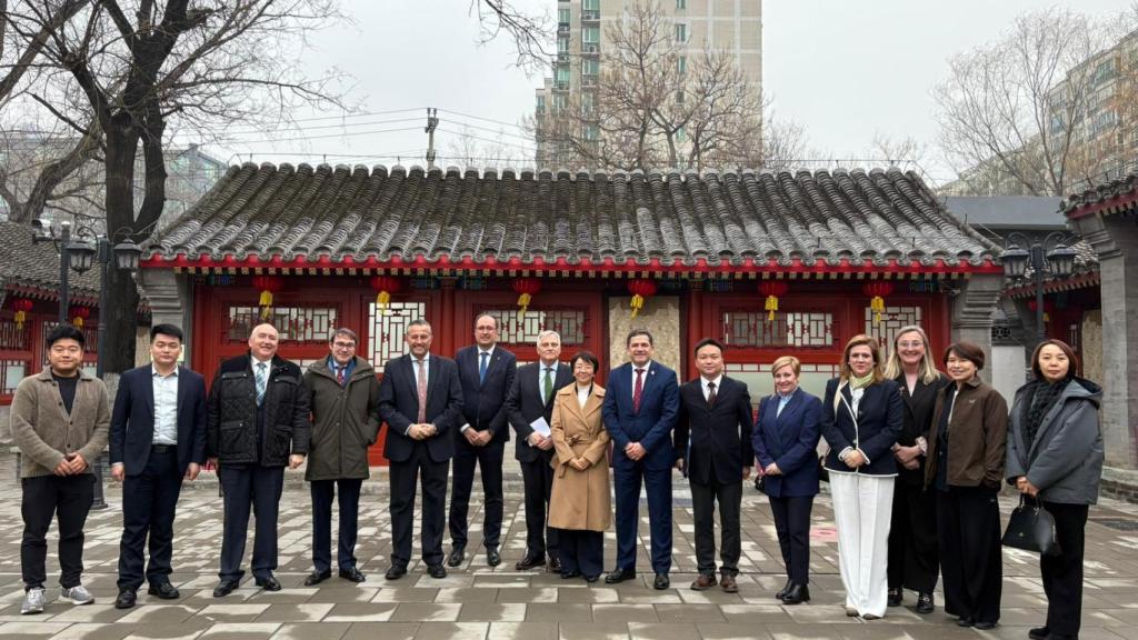 Delegación de la provincia de Ciudad Real desplazada a China.