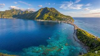 La isla Dominica, en el Caribe.