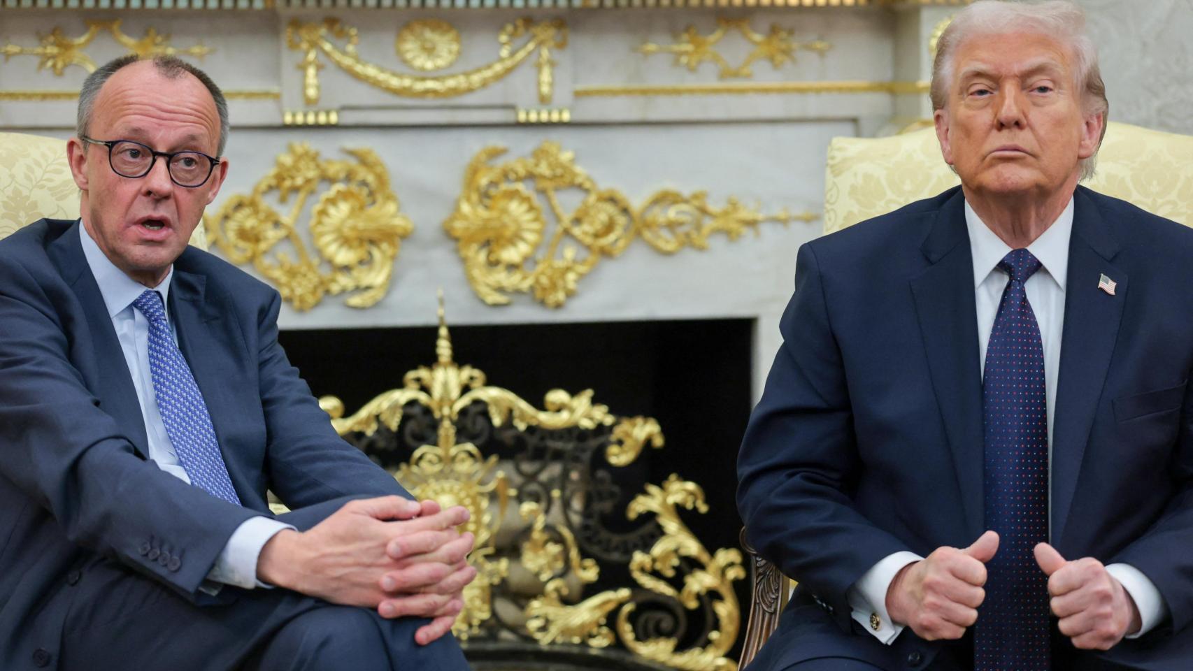 Merz resta importancia a su choque con Trump y asegura que la relación entre EEUU y Alemania «sigue siendo buena»