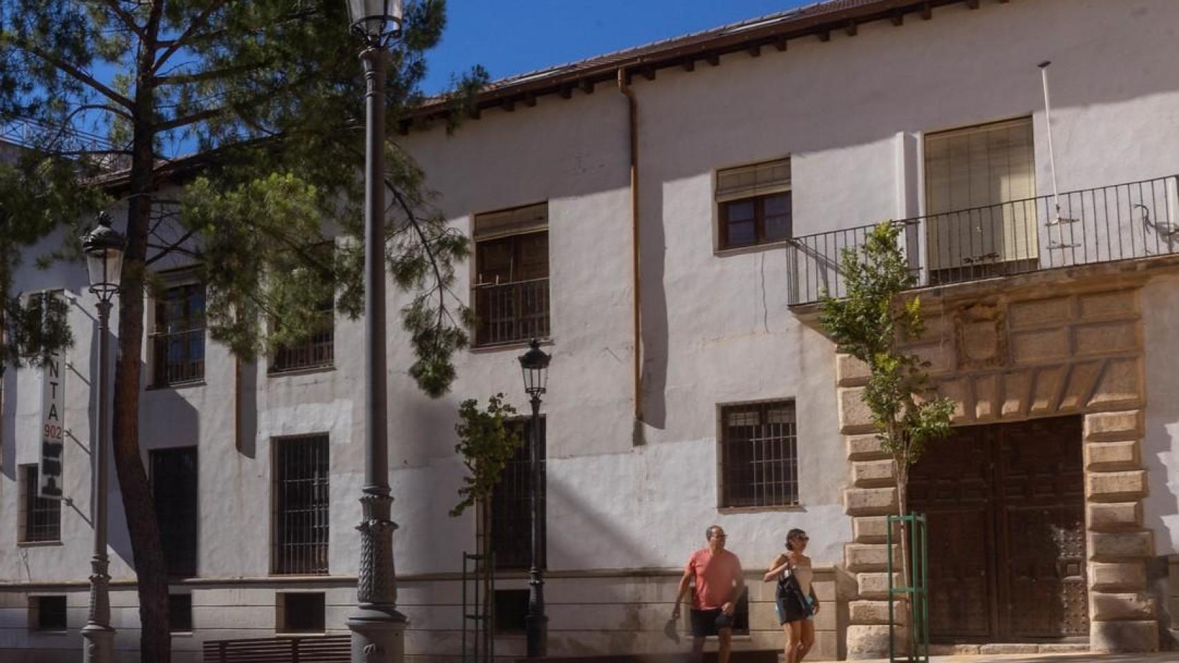 Palacete de San Esteban en el que se construirá el hotel.