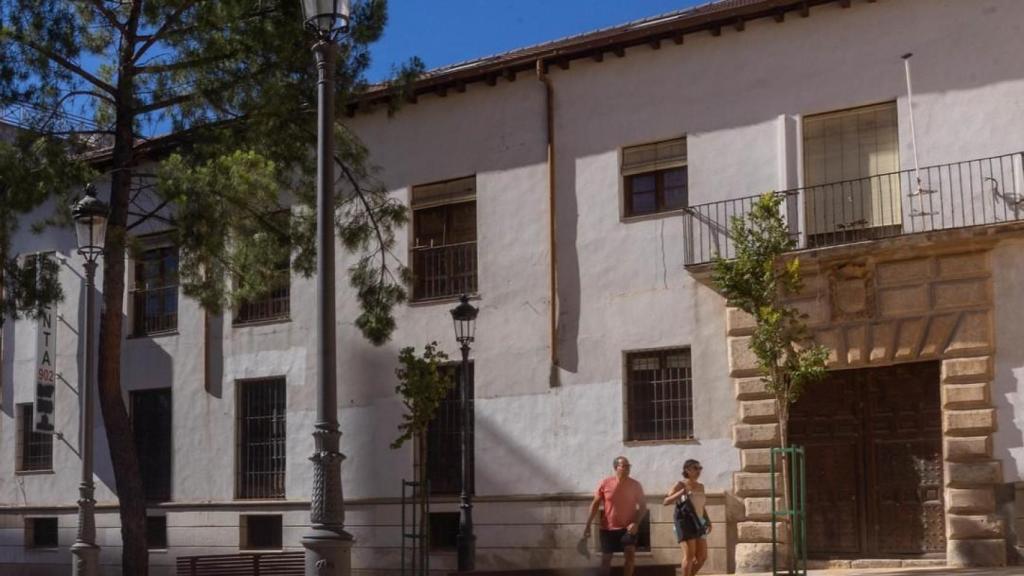 Palacete de San Esteban en el que se construirá el hotel.