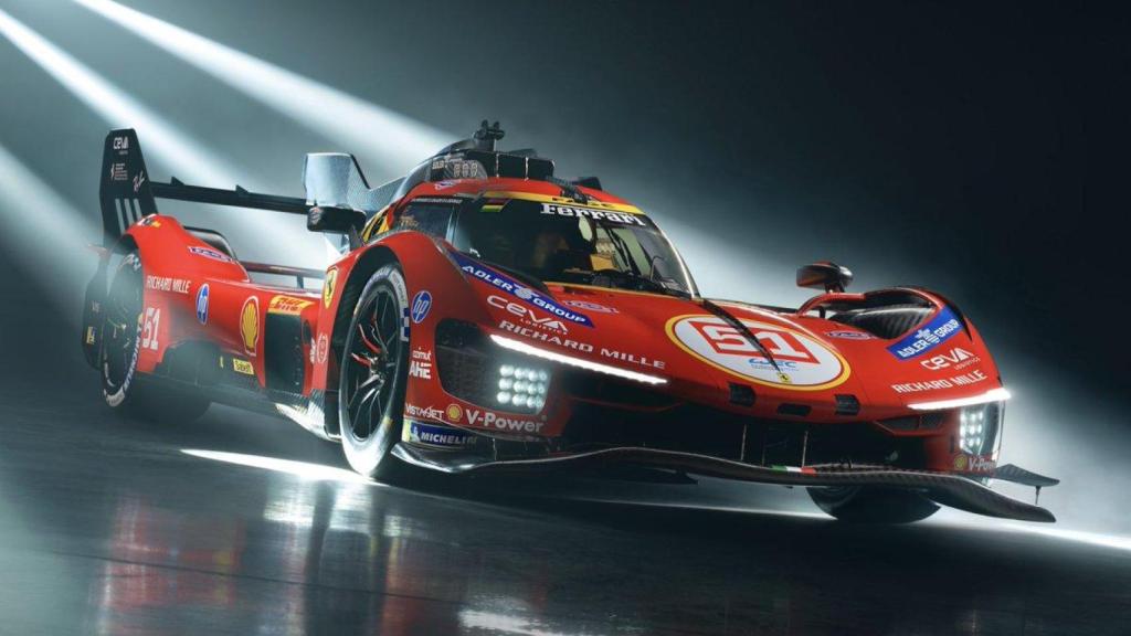 El Ferrari499P del Mundial de Resistencia.