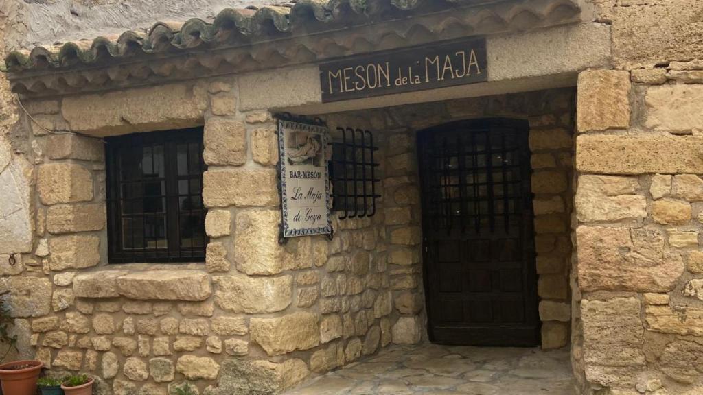 El 'Mesón de la Maja' de Fuendetodos.
