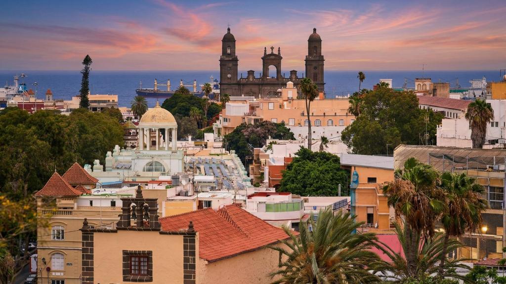 El barrio de Vegueta, en Las Palmas de Gran Canaria.