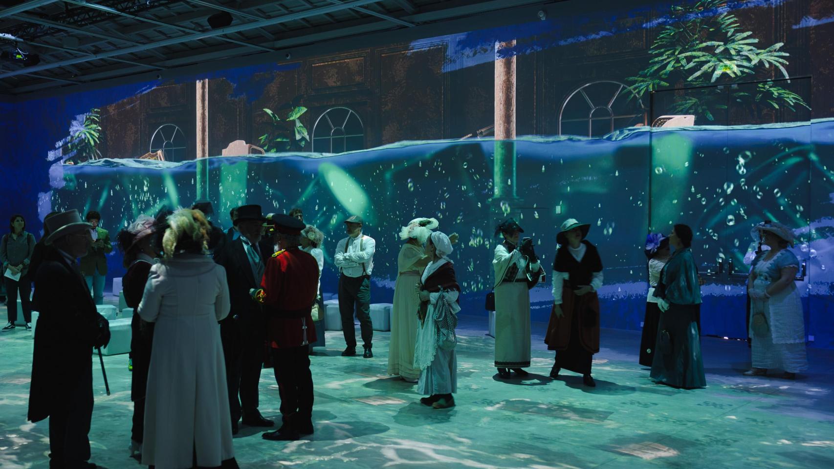 'La leyenda del Titanic' llega a Bombas Gens Centre d’Arts Digitals, en Valencia. Patricia Vargas
