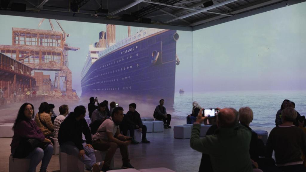 'La leyenda del Titanic' llega a Bombas Gens Centre d’Arts Digitals, en Valencia. Patricia Vargas