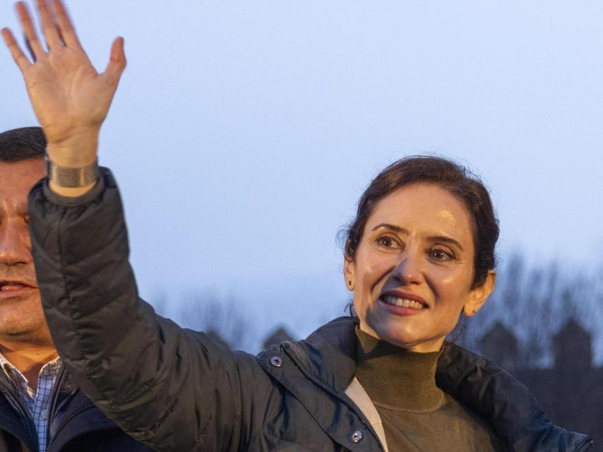 Isabel Díaz Ayuso, en Ávila.