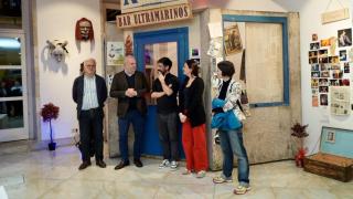 Exposición de Os Náufragos Teatro en la Casa Casares.