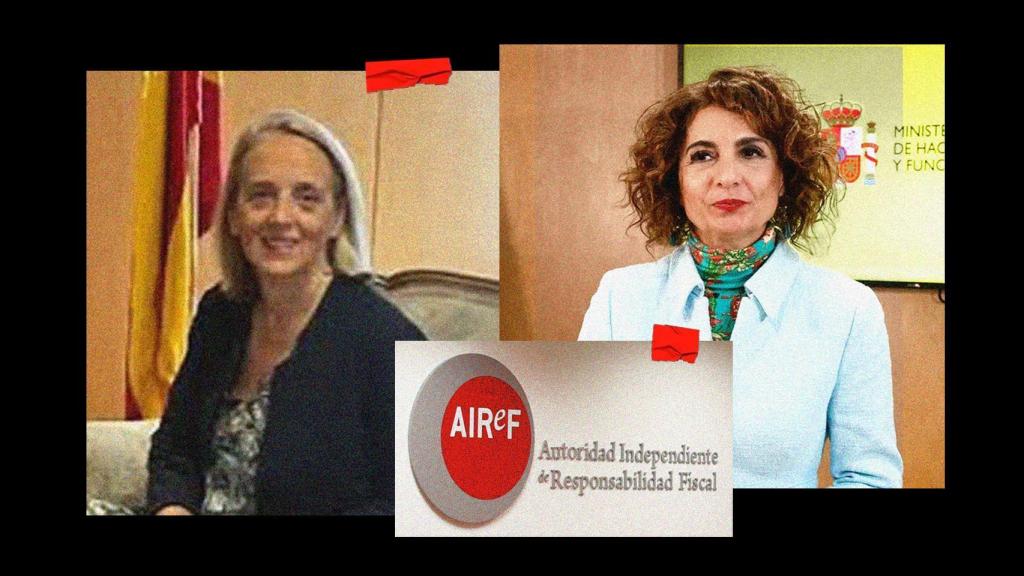 Inés Olóndriz, candidata a presidir la AIReF y María Jesús Montero, vicepresidenta primera y ministra de Hacienda.