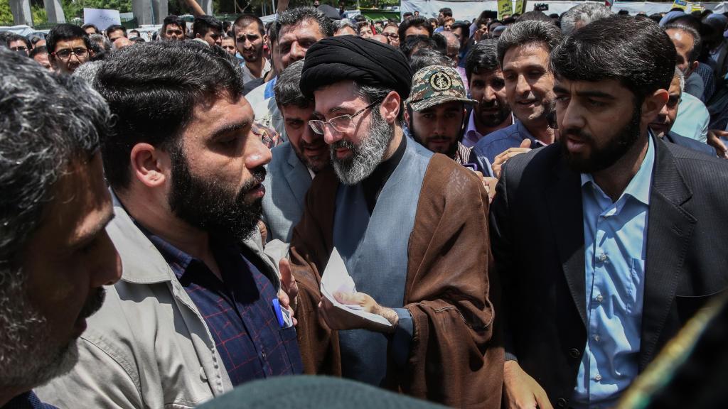 Ayatollah Ali Khamenei's son, Mojtaba Khamenei.