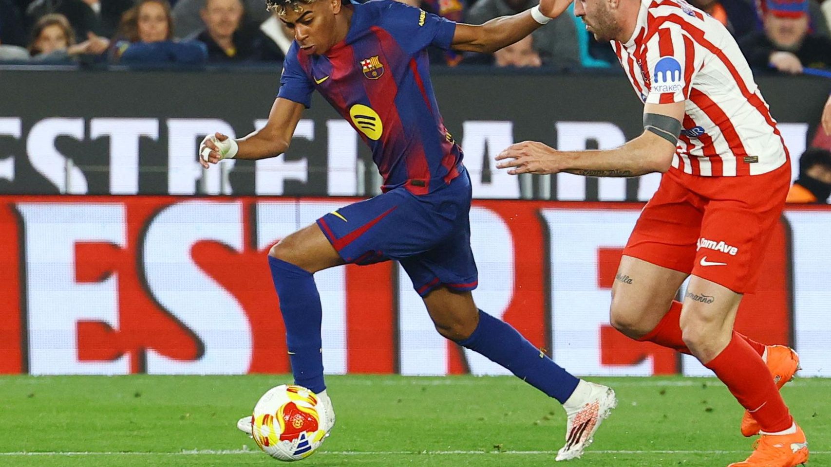 El Atlético de Madrid sobrevive de forma milagrosa al asedio del Camp ...