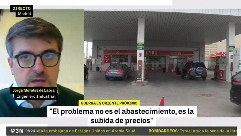 Jorge Morales Labra, ingeniero industrial.