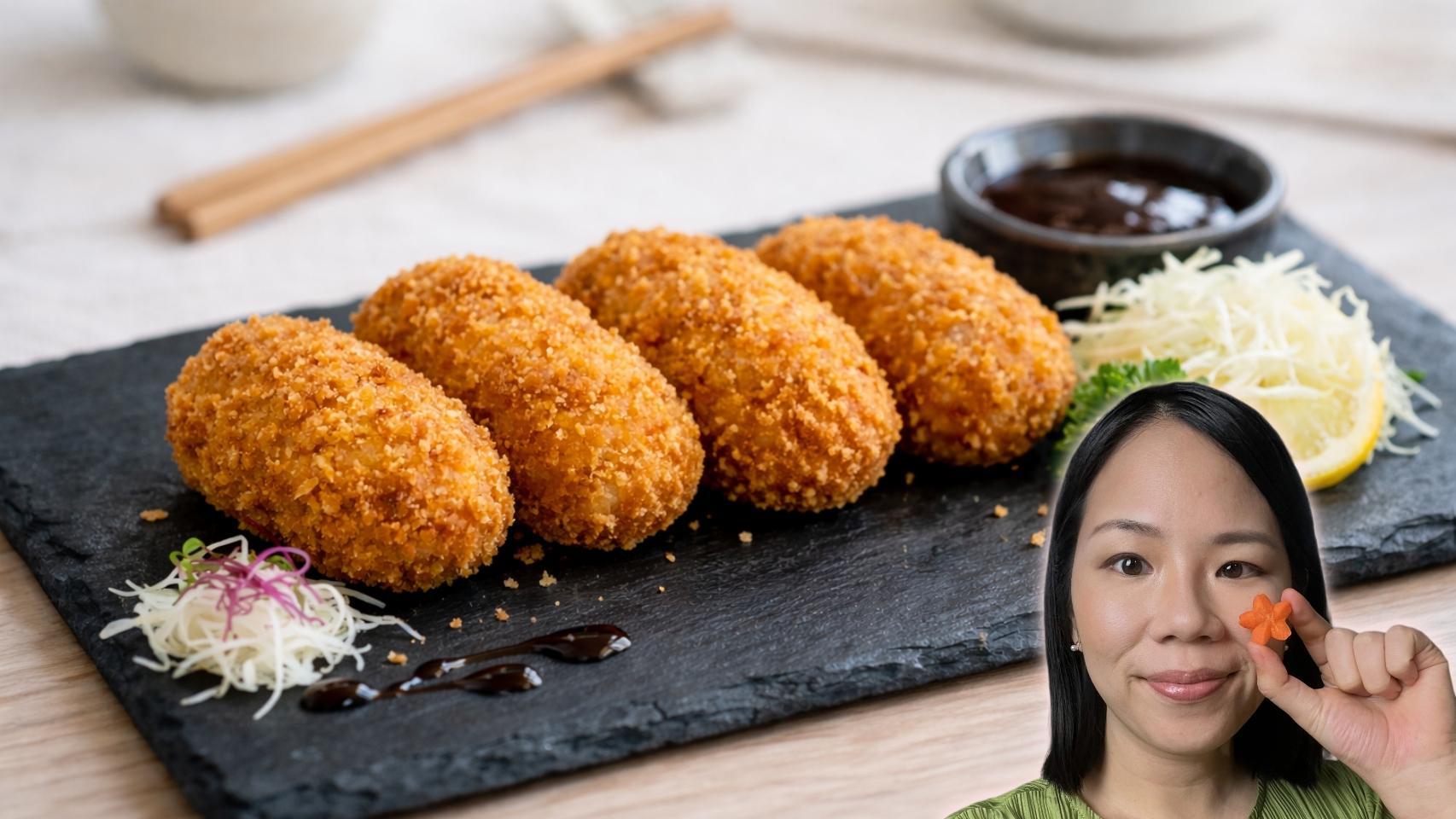Risa, cocinera japonesa, en un montaje de El Español