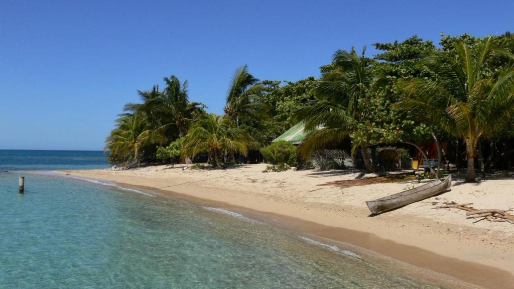 Parque Natural Cayos Cochinos en Honduras.