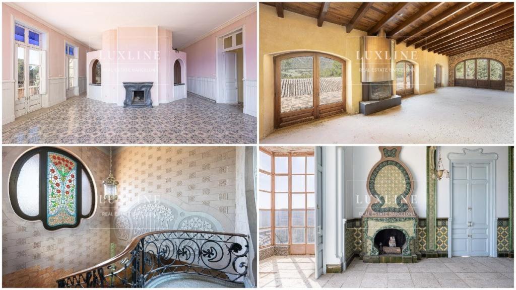Diferentes espacios del palacio Rauw Alejandro.