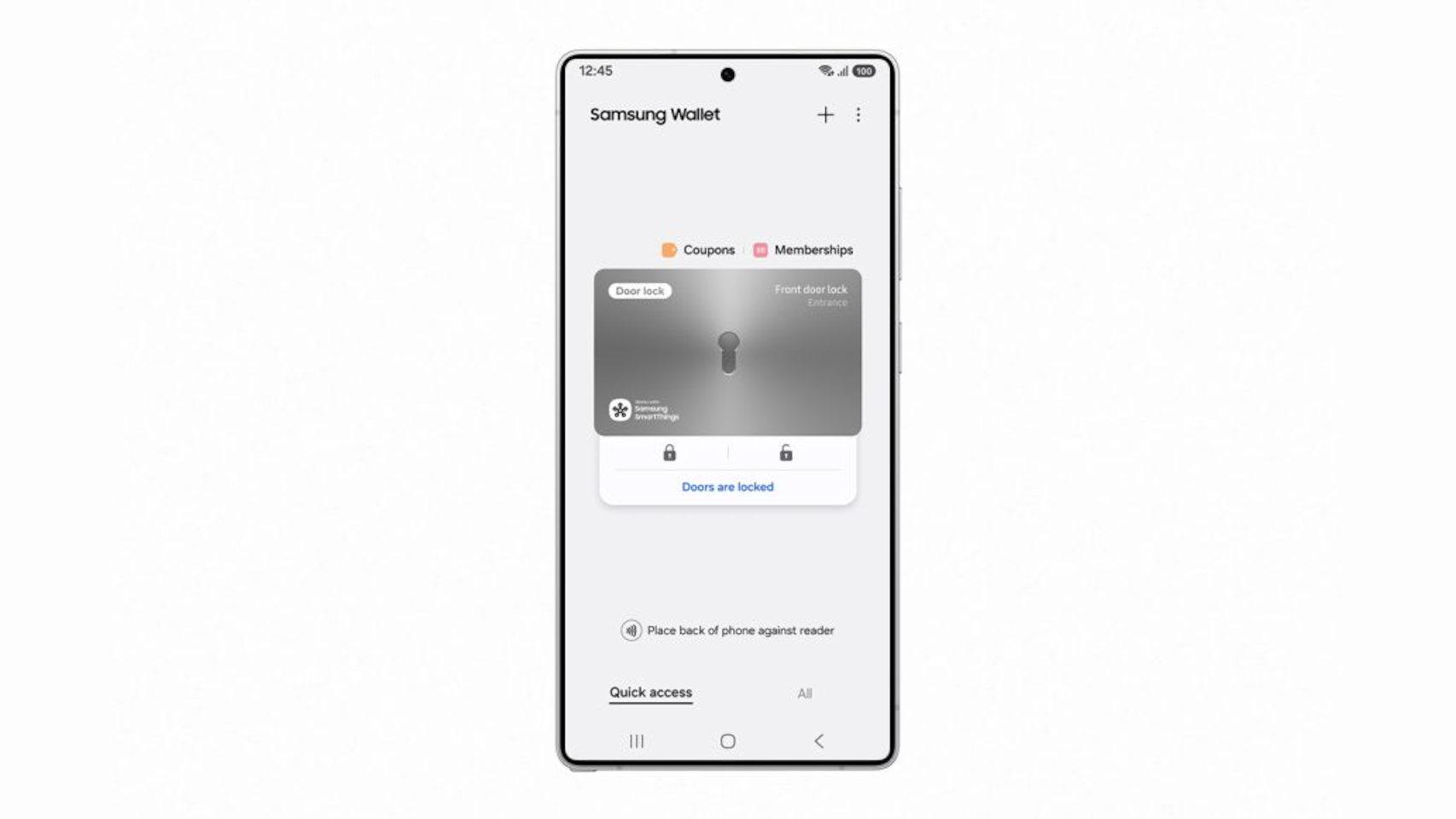 Samsung Wallet ahora puede almacenar las llaves de casa