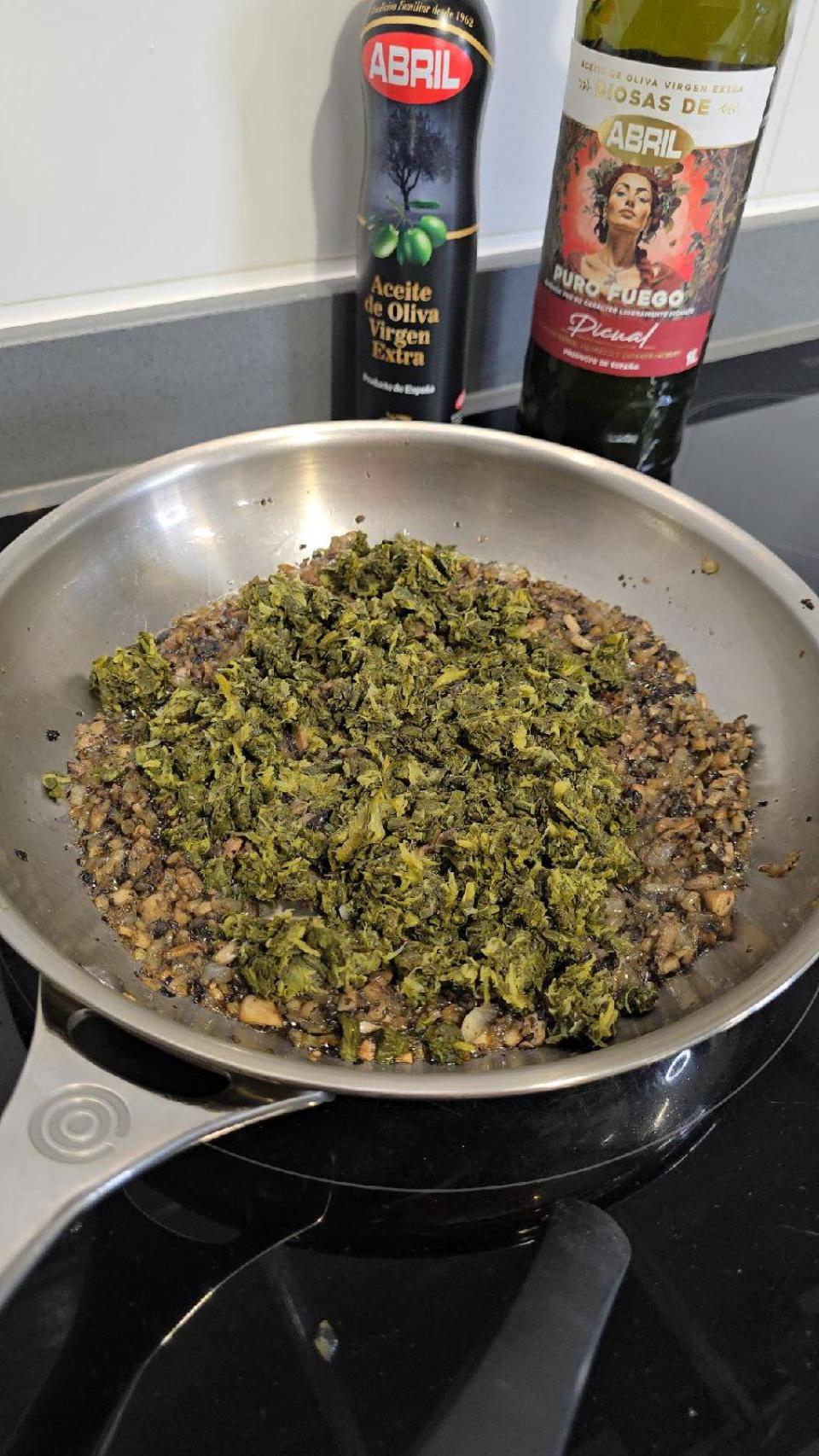 Paso a paso de la receta.