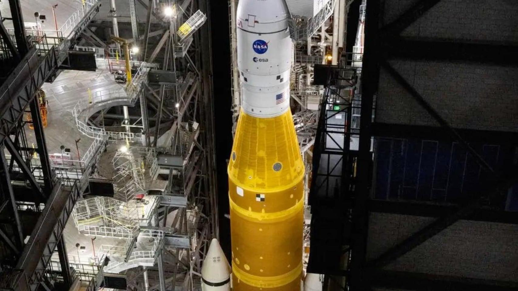 Cohete SLS de la NASA