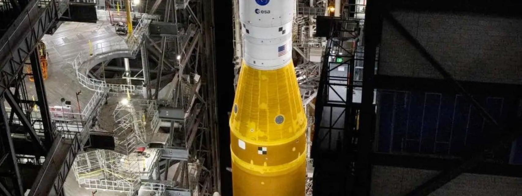 Cohete SLS de la NASA