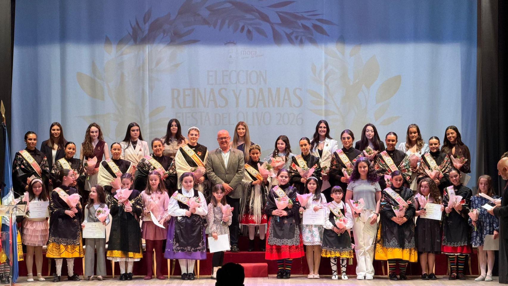 Elección de las damas y reinas de la Fiesta del Olivo.