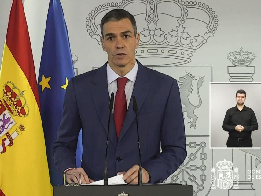 Prime Minister Pedro Sánchez in his comparison in the world.