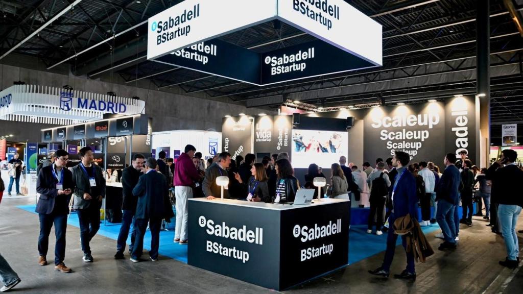 Stand de Banco Sabadell en el 4YFN26.