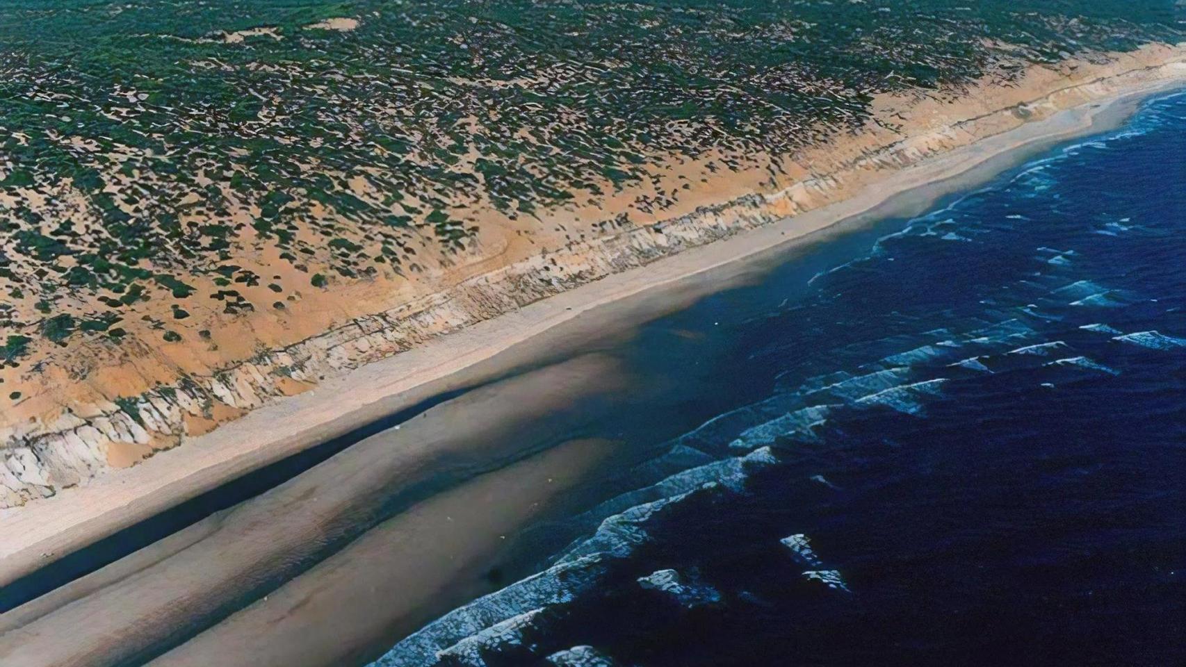 Playa Castilla, situada a Poniente de Matalascañas.