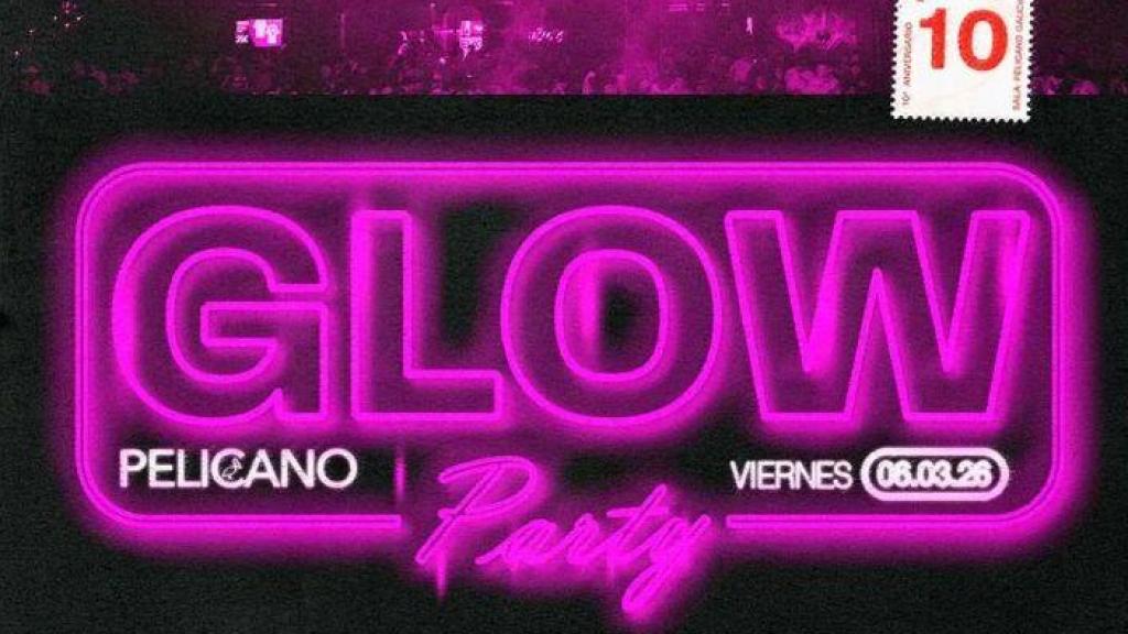 La sala Pelícano celebrará una GLOW PARTY este viernes