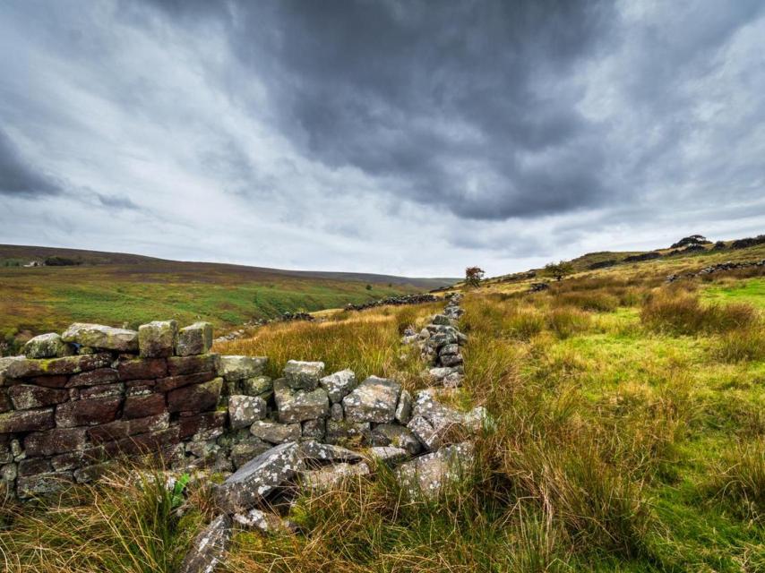 Haworth Moor en Yorkshire.