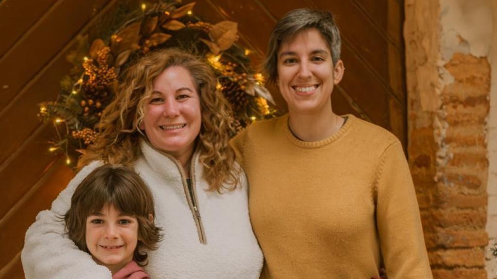 La familia de Marcos Luna y Alicia Eruso