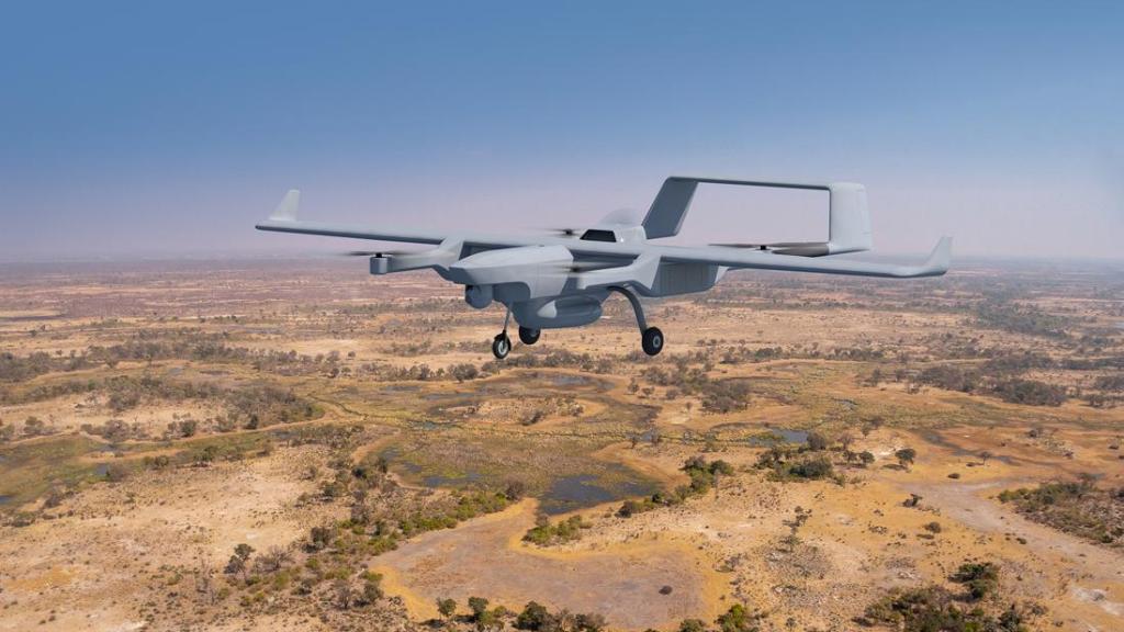 Ilustración del dron Capa-X