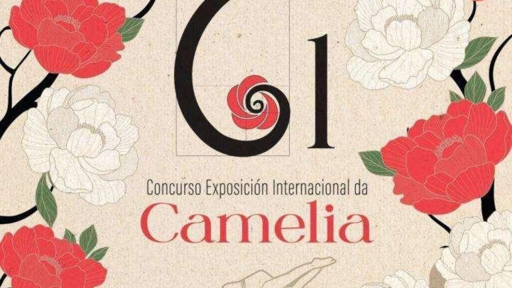 Cartel de la nueva edición del Concurso y Exposición de la Camelia
