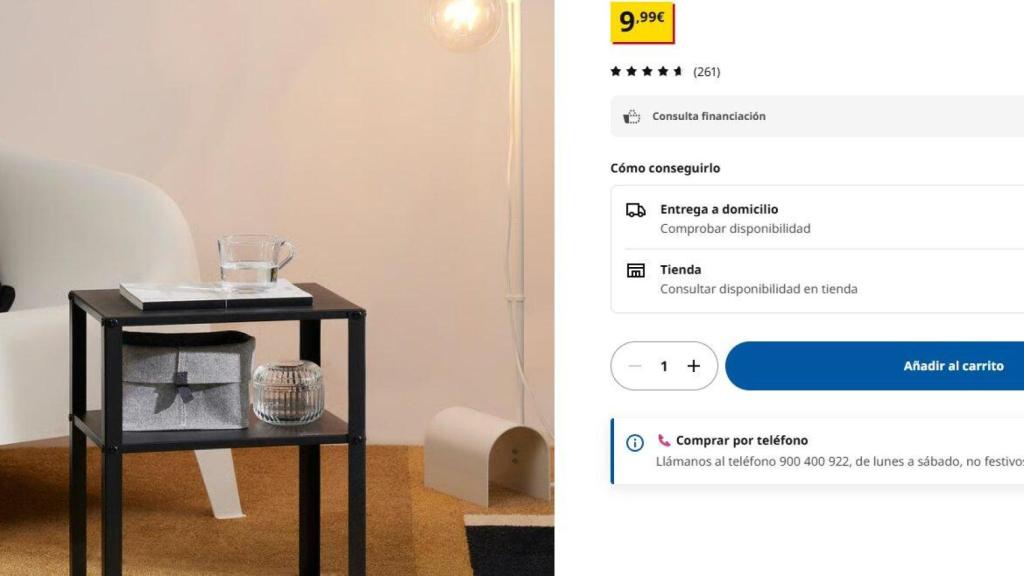 Mesita de Ikea