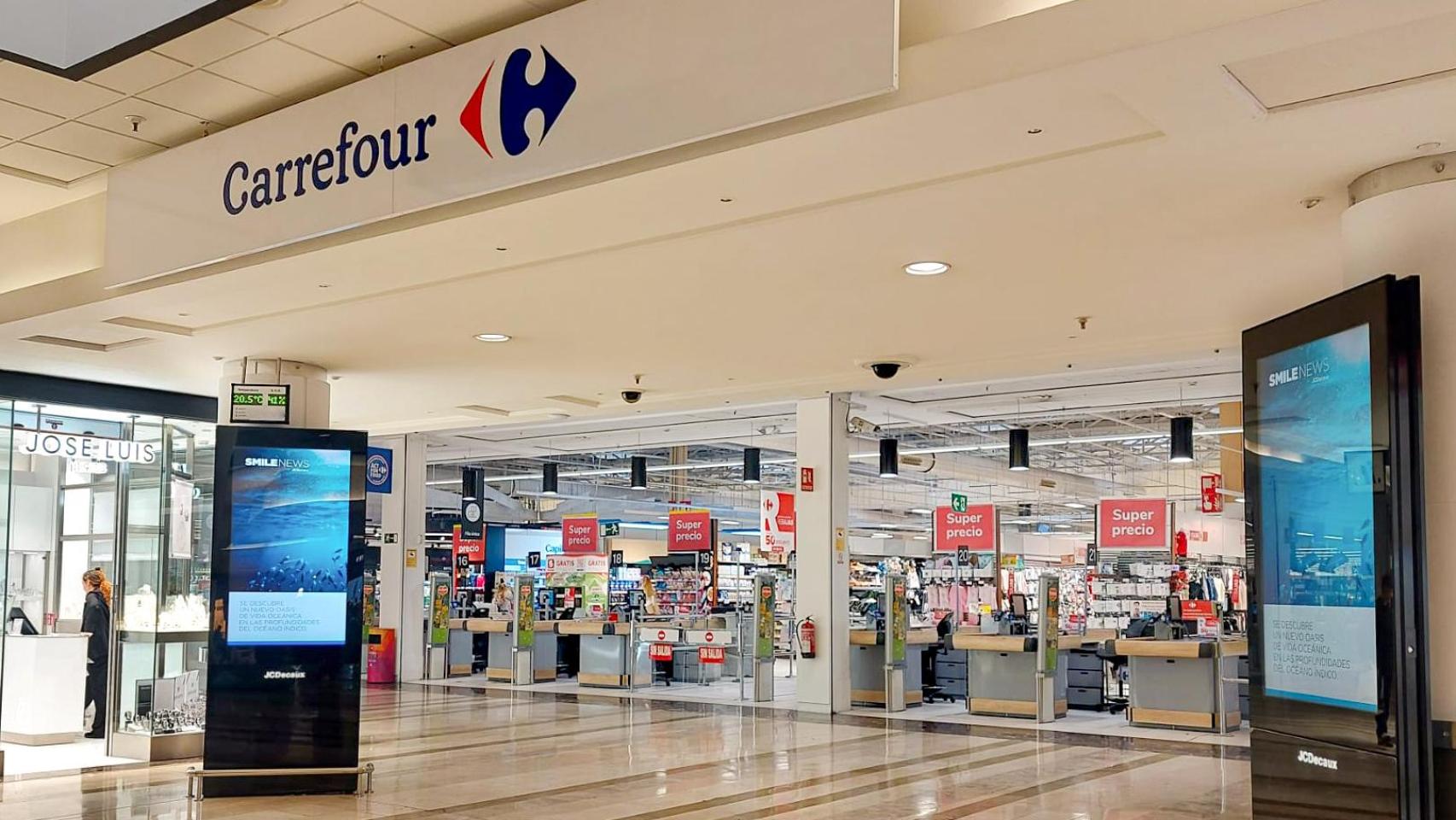 Entrada de Carrefour.