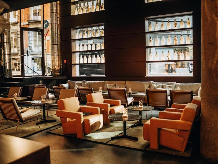 El Glass Bar por dentro.