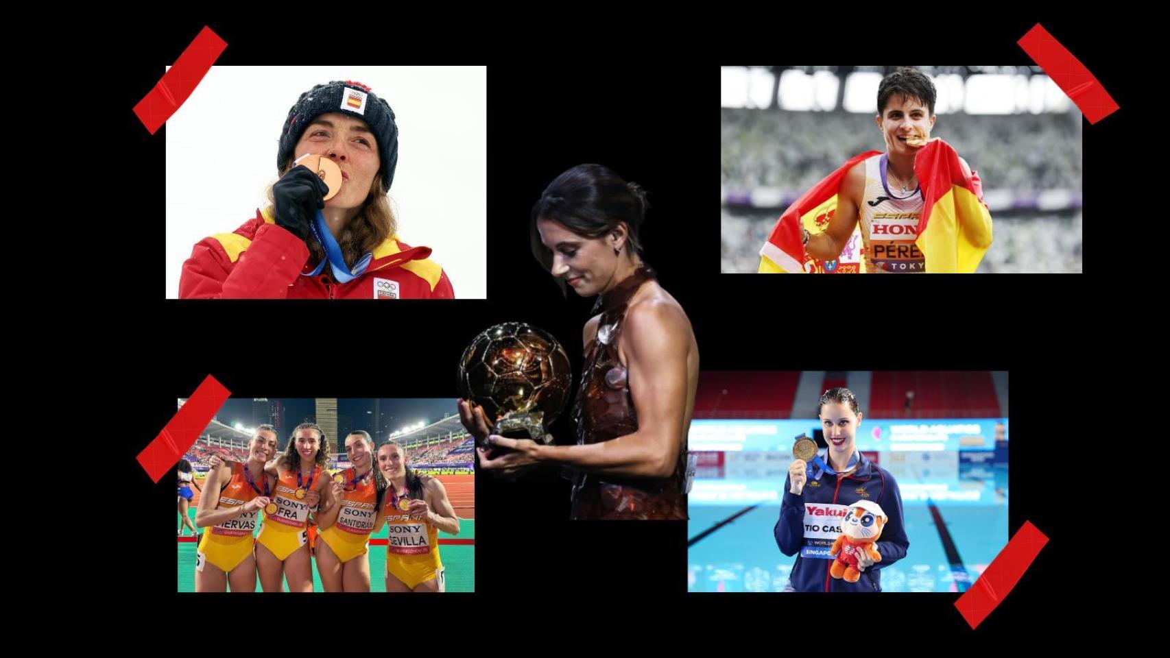 Diseño deportistas españolas