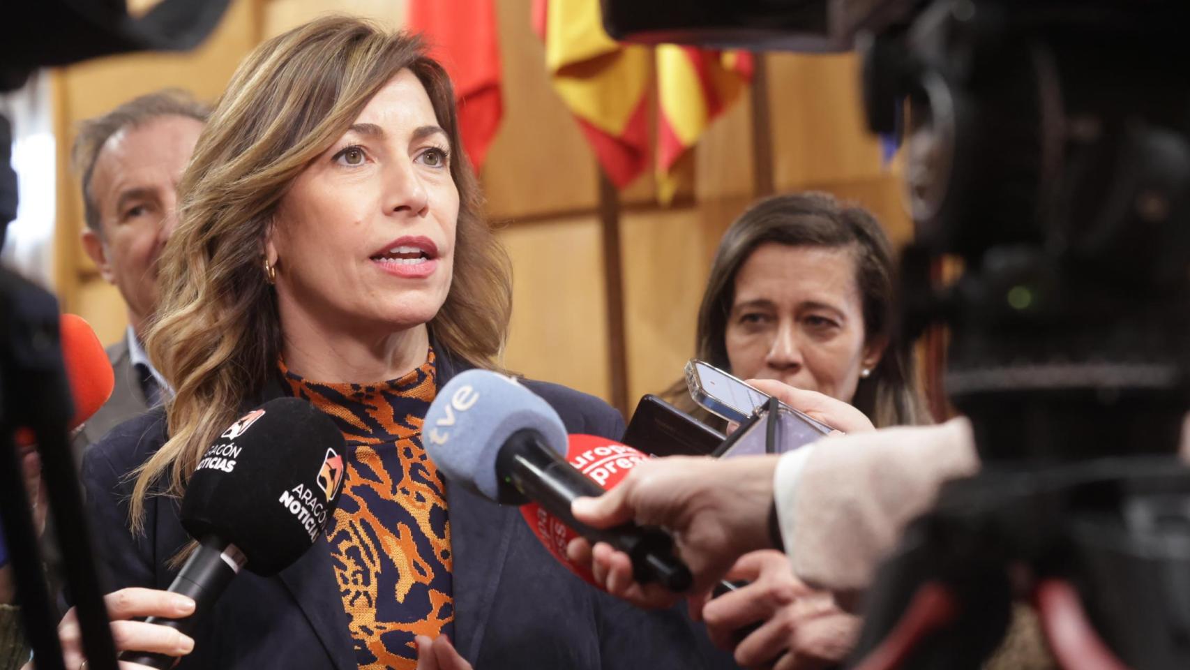 La alcaldesa de Zaragoza, Natalia Chueca.