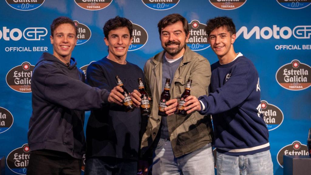 Imagen de los tres campeones.
