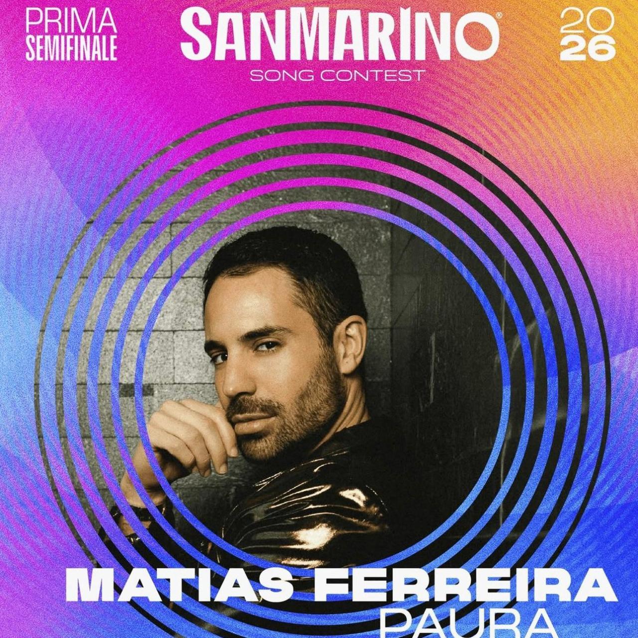 Matías Ferreira actúa en la primera semifinal de la preselección de San Marino.