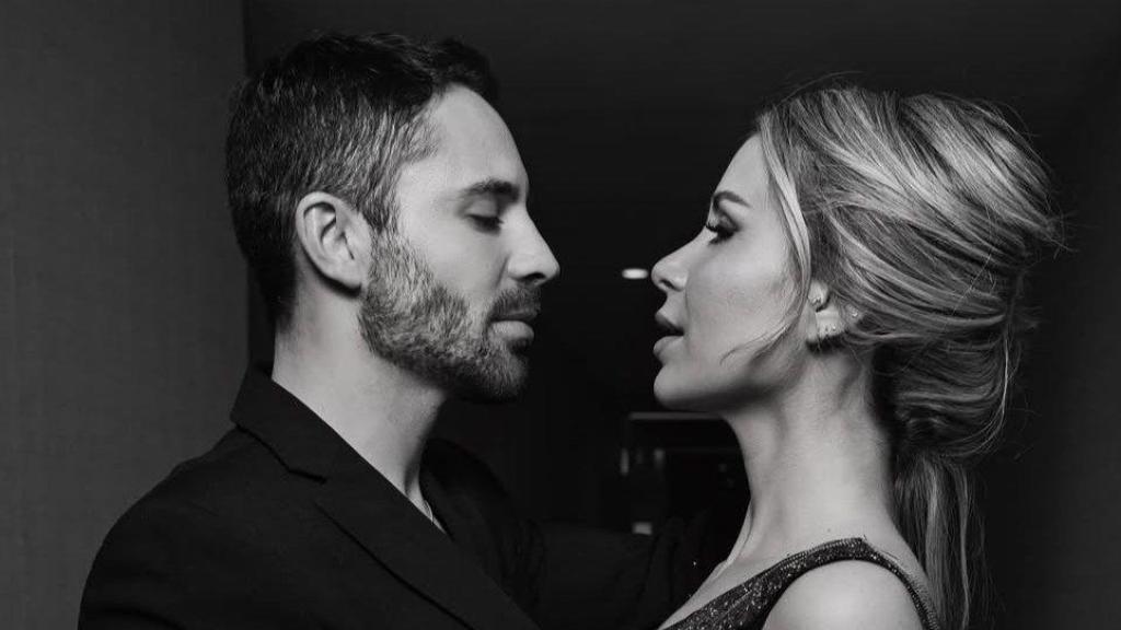 Matías Ferreira y Cristina Porta, en una imagen promocional de su canción.