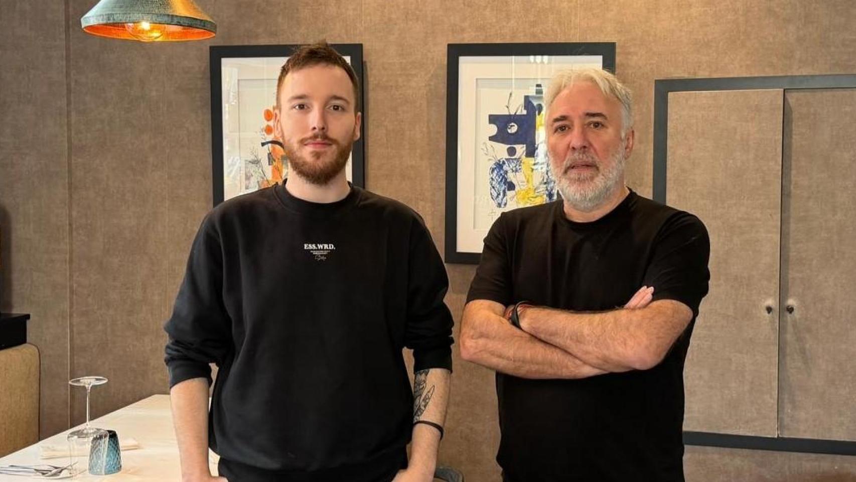 Aitor y Alberto Prieto, propietarios de El de Alberto