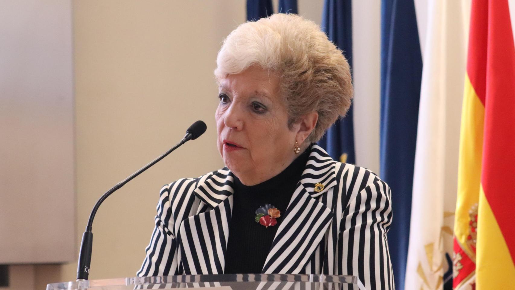 María Cruz Díaz, presidenta del Instituto de la Ingeniería de España, segunda mujer que lo preside en sus 120 años de historia y presidenta de  la Asociación Nacional de Ingenieros Agrónomos.