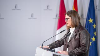 Esther Padilla, consejera portavoz del Gobierno de Castilla-La Mancha. Foto: JCCM.
